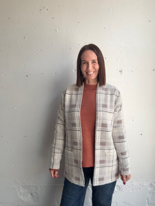 Amy's Checked Cardigan