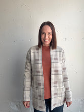 Load image into Gallery viewer, Amy&#39;s Checked Cardigan