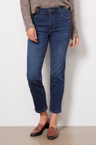 KUT From The Kloth Elizabeth High Rise Fab Ab Straight Leg Jeans