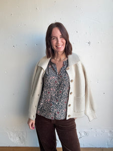 Morgan’s Collared Cardigan