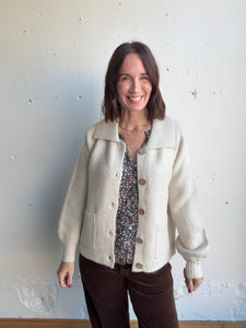 Morgan’s Collared Cardigan