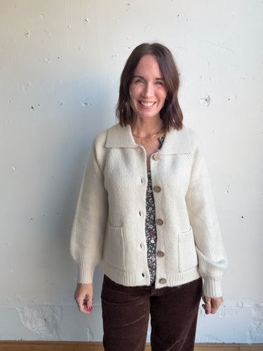 Morgan’s Collared Cardigan