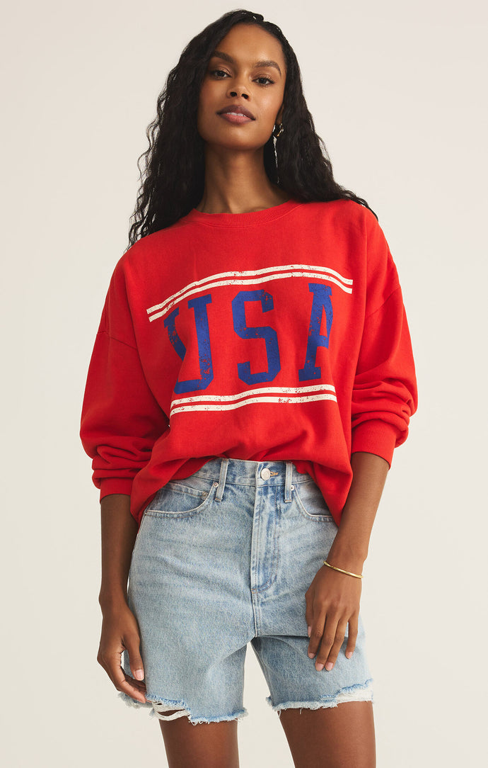 Z Supply USA Sweatshirt