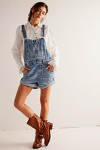 Load image into Gallery viewer, We The Free People Ziggy Shortalls