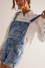 Load image into Gallery viewer, We The Free People Ziggy Shortalls