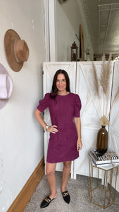 Julie's Corduroy Dress - Backwards Boutique 
