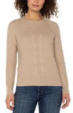 Liverpool Knit Long Sleeve Sweater - Backwards Boutique 