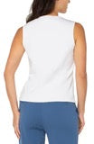 Liverpool SleevelessV Neck Knit Top