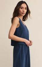Load image into Gallery viewer, Z Supply Solace Jersey Denim Top - Backwards Boutique 
