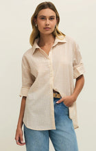Load image into Gallery viewer, Z Supply Seaport Gingham Button Up - Backwards Boutique 