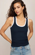 Load image into Gallery viewer, Z Supply Sirena Contrast Rib Tank - Backwards Boutique 