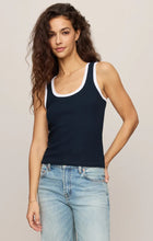 Load image into Gallery viewer, Z Supply Sirena Contrast Rib Tank - Backwards Boutique 