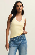 Load image into Gallery viewer, Z Supply Sirena Contrast Rib Tank - Backwards Boutique 
