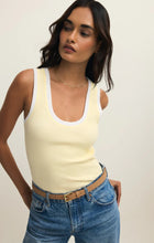 Load image into Gallery viewer, Z Supply Sirena Contrast Rib Tank - Backwards Boutique 