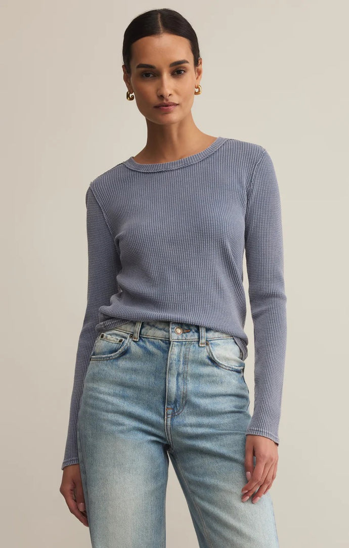 Z Supply Arlet Thermal Long Sleeve - Backwards Boutique 