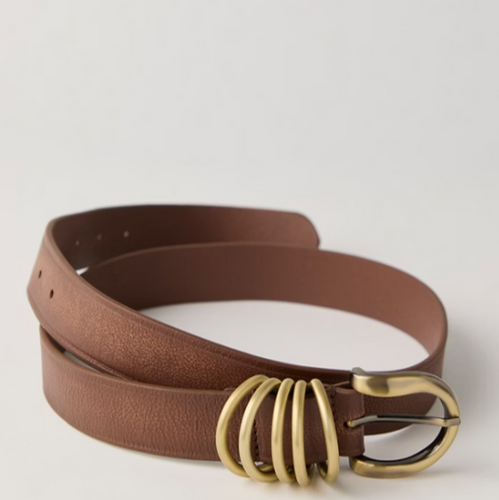 We The Free People Rori Leather Belt - Backwards Boutique 