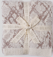 Load image into Gallery viewer, Barefoot Dreams CozyChic Cotton Graphic Texture Throw