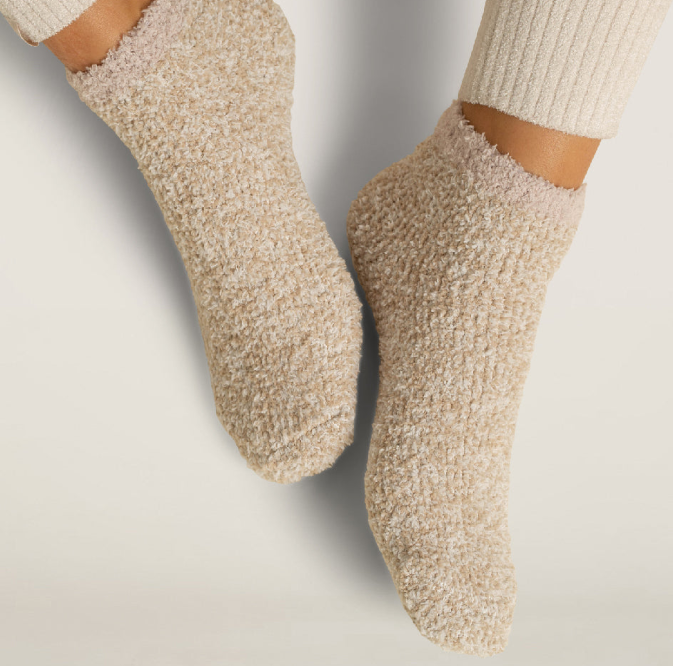 Barefoot Dreams CozyChic 2 Pair Tennis Sock Set