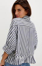 Load image into Gallery viewer, We The Free People Bailey Stripe Button Down