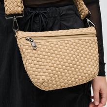Load image into Gallery viewer, Woven Neoprene Crossbody Belt Bag