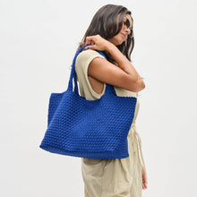 Load image into Gallery viewer, Sky&#39;s The Limit - Large Woven Neoprene Tote