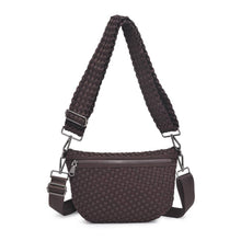 Load image into Gallery viewer, Woven Neoprene Crossbody Belt Bag - Backwards Boutique 