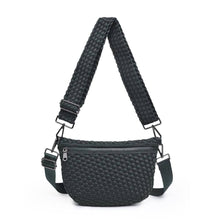 Load image into Gallery viewer, Woven Neoprene Crossbody Belt Bag