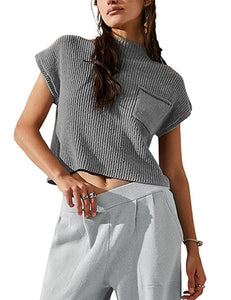 Krista’s Mock Neck Sweater Top