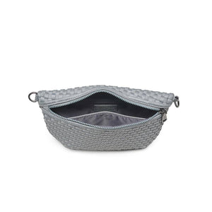 Woven Neoprene Crossbody Belt Bag