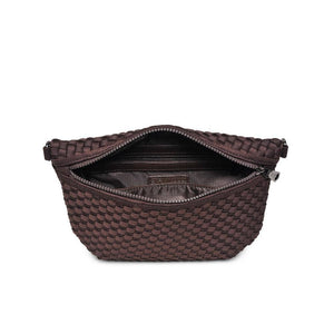 Woven Neoprene Crossbody Belt Bag - Backwards Boutique 