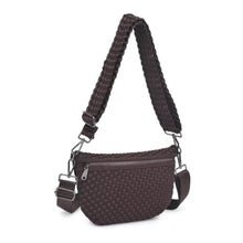 Load image into Gallery viewer, Woven Neoprene Crossbody Belt Bag - Backwards Boutique 
