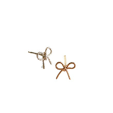 Load image into Gallery viewer, Agapantha Sofia Bow Studs