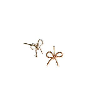 Agapantha Sofia Bow Studs