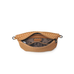 Woven Neoprene Crossbody Belt Bag