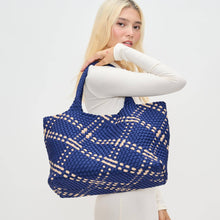 Load image into Gallery viewer, Sky&#39;s The Limit - Large Woven Neoprene Tote