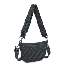 Load image into Gallery viewer, Woven Neoprene Crossbody Belt Bag