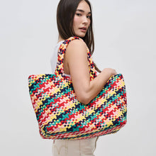 Load image into Gallery viewer, Sky&#39;s The Limit - Large Woven Neoprene Tote