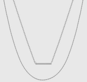 Tracy’s Layered Necklace - Backwards Boutique 
