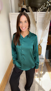 Judy's Button Blouse Down - Backwards Boutique 
