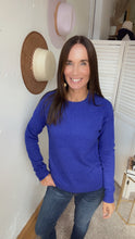 Load image into Gallery viewer, Michelle&#39;s Crew Neck Sweater - Backwards Boutique 