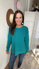 Load image into Gallery viewer, Kelly&#39;s Waffle Pullover - Backwards Boutique 