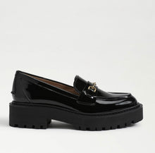 Load image into Gallery viewer, Sam Edelman Laurs Black Patent Loafers - Backwards Boutique 