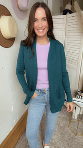 Tina’s Casual Days Cardigan - Backwards Boutique 