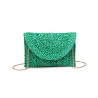 Amber's Straw Clutch - Backwards Boutique 