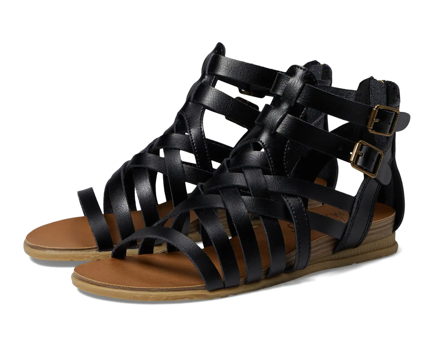 Lib Peep Toe Stiletto Heels Ankle Back Lace Up Gladiator Sandals - Black in  Sexy Heels & Platforms - $56.75