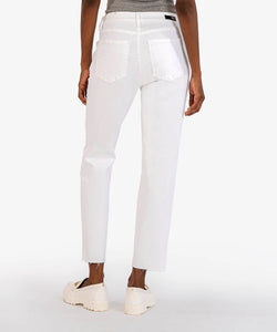 Kut from the Kloth Reese White Jeans - Backwards Boutique 