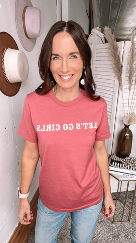 Let's Go Girls Graphic Tee - Backwards Boutique 