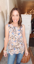 Load image into Gallery viewer, Lisa&#39;s Floral Tank - Backwards Boutique 