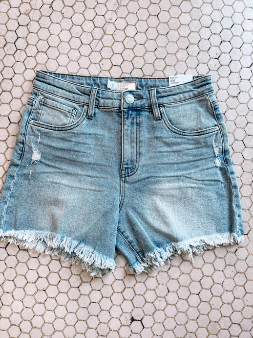 Kut from the Kloth Jane Denim Shorts in Deep in Vintage Wash