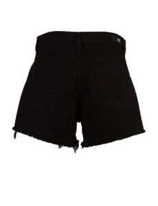 Kut From The Kloth Jane Black Denim Shorts - Backwards Boutique 